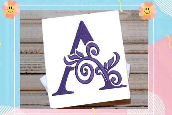 Beautiful Letter A Monogram Review for Craft Fair Success