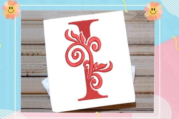 Beautiful Letter I Monogram Review: A Timeless Embroidery Choice