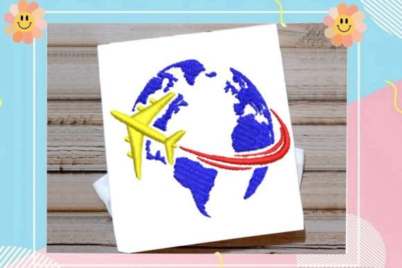 Earth Drawing with Airplane 2 Review for Handmade Gifts