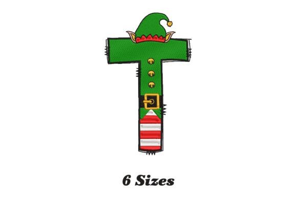 Elf Letter T Christmas Embroidery Review