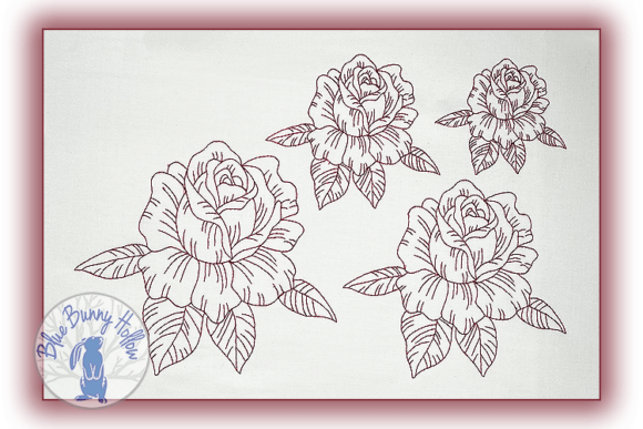 Flower Rose Embroidery Design Review for Small Business Use