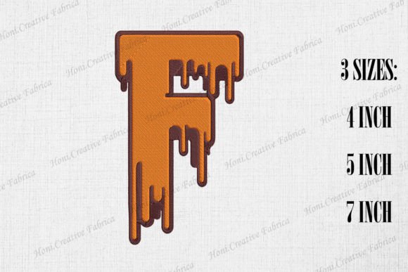 Halloween Letter F Embroidery Design Review for Boutique Sweatshirts