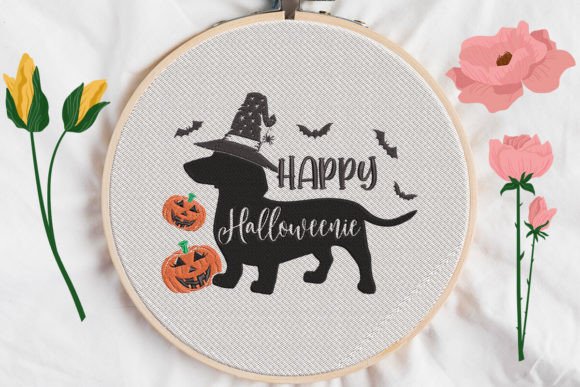 Happy Halloween Dog Embroidery Review for Seasonal Projects