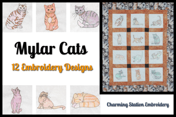 Mylar Cats Embroidery Designs: A Professional Review