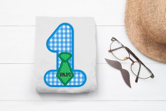 Number 1 Papi with Tie Applique Review for Embroidery Projects
