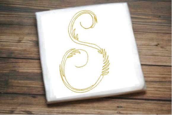 S One Line Beautiful Letter Embroidery Review