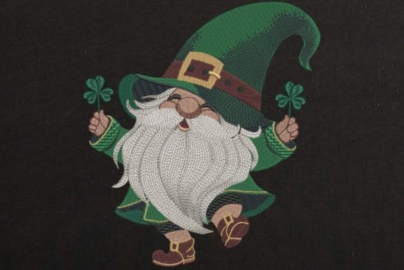 St. Patrick's Day Cute Gnome Boy Embroidery Design Review