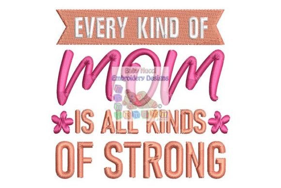 Strong Mom Embroidery Design Review: A Heartfelt Choice for Handmade Gifts
